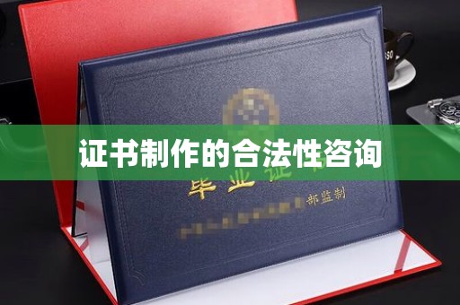秦汉证书制作的合法性咨询
