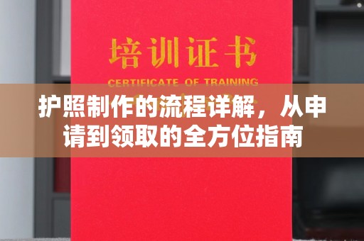 秦汉护照制作的流程详解，从申请到领取的全方位指南