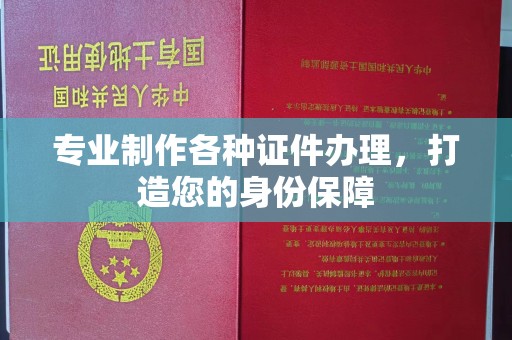 秦汉专业制作各种证件办理，打造您的身份保障