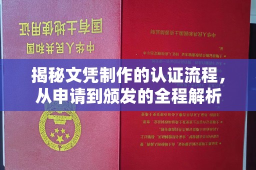 秦汉揭秘文凭制作的认证流程，从申请到颁发的全程解析