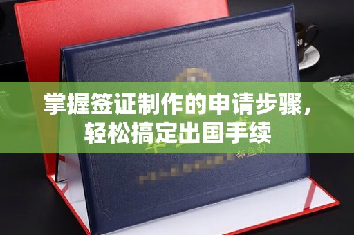 秦汉掌握签证制作的申请步骤，轻松搞定出国手续