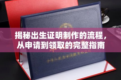 秦汉揭秘出生证明制作的流程，从申请到领取的完整指南