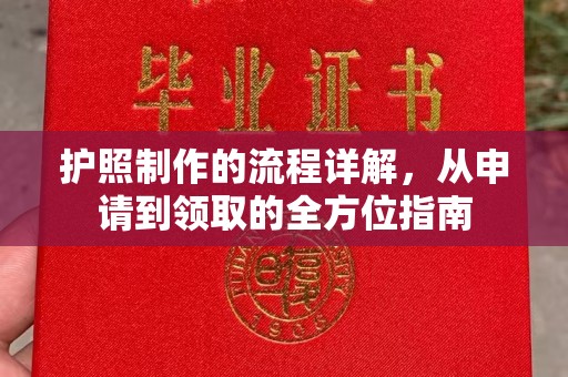 秦汉护照制作的流程详解，从申请到领取的全方位指南